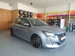 Cinzento Usado 2020 Peugeot 208 GT Citadino | € 13.900 (Preço justo)