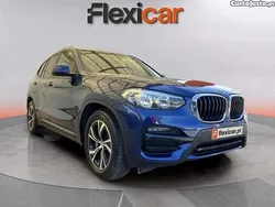 Azul Usado 2020 BMW X3 Luxury Line SUV | € 32.990 (Preço elevado)