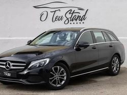 Preto Usado 2017 Mercedes C220 Avantgarde Carrinha | € 22.750 (Preço justo)