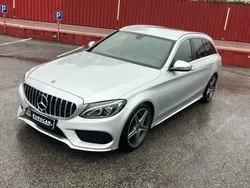 Cinzento prata metalizado Usado 2018 Mercedes C350e AMG line Carrinha | € 26.800 (Preço justo)