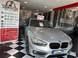 Cinza Usado 2015 BMW 116 Sport Line Citadino | € 15.990