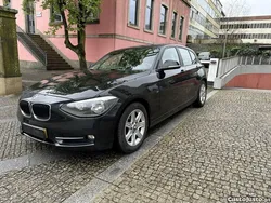 Cinza Usado 2014 BMW 118 Citadino | € 12.450 (Bom preço)