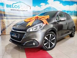 Cinza Usado 2019 Peugeot 208 Signature Sky Citadino | € 10.490 (Bom preço)