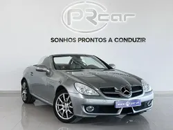 Cinzento Usado 2008 Mercedes SLK200 Chrome Cabrios | € 14.500 (Super Preço)