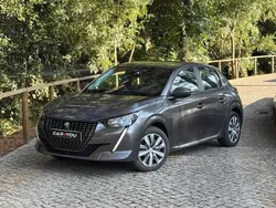 Cinza Usado 2021 Peugeot 208 Active Citadino | € 12.700 (Bom preço)