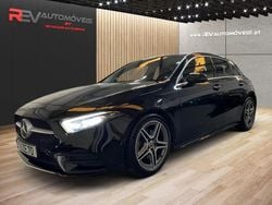 Preto Usado 2019 Mercedes A180 AMG line | € 19.950 (Preço justo)