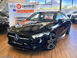 Preto Usado 2021 Mercedes A250 AMG line Citadino | € 29.400 (Bom preço)