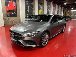 Cinza Usado 2022 Mercedes CLA250e AMG line Sedan | € 31.990