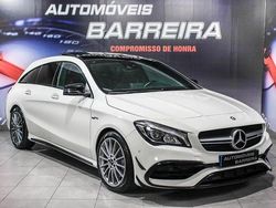 Branco Usado 2017 Mercedes CLA45 AMG Shooting Brake AMG Carrinha | € 37.500