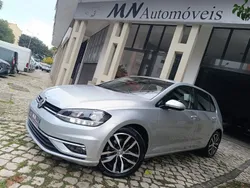 Cinza Usado 2019 VW Golf VII Carrinha | € 19.950 (Preço elevado)