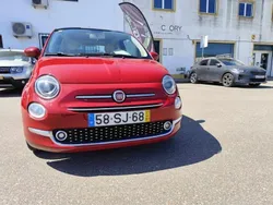 Vermelho Usado 2017 Fiat 500 Cabrios | € 10.290 (Preço justo)