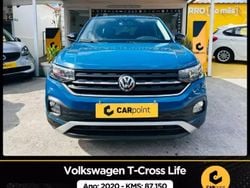 Azul Usado 2020 VW T-Cross SUV | € 18.900 (Caro)