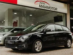 Preto Usado 2019 Peugeot 308 Style Carrinha | € 12.990 (Bom preço)