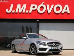 Cinza Usado 2017 Mercedes C220 AMG line Cabrios | € 32.990