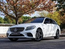 Branco Usado 2020 Mercedes C300 AMG line Carrinha | € 32.600