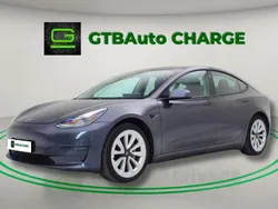 Cinza Usado 2021 Tesla Model 3 Long Range AWD Sedan | € 29.900 (Preço justo)