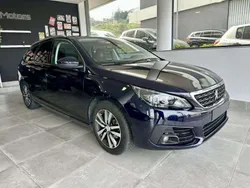 Azul Usado 2018 Peugeot 308 Allure Carrinha | € 15.990 (Preço justo)