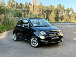 Preto Usado 2017 Fiat 500C Lounge Cabrios | € 11.700 (Preço justo)