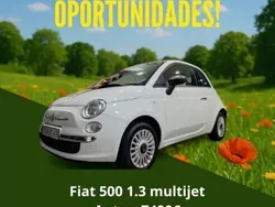 Branco Usado 2009 Fiat 500 Lounge | € 7.490 (Preço justo)