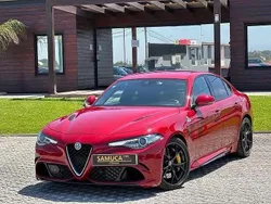 Vermelho Usado 2017 Alfa Romeo Giulia Quadrifoglio Sedan | € 64.990 (Preço justo)