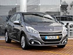 Cinza Usado 2018 Peugeot 208 Style Citadino | € 10.750 (Preço justo)