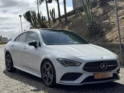Branco Usado 2021 Mercedes CLA200 AMG line Sedan | € 35.850 (Preço justo)
