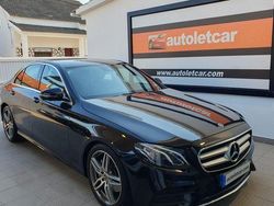 Preto Usado 2018 Mercedes E220 AMG line | € 25.900