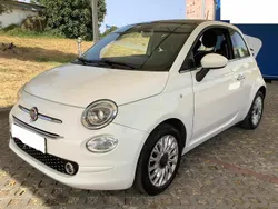 Branco Usado 2018 Fiat 500 Cabrios | € 11.990 (Preço justo)