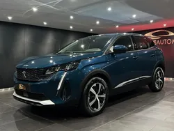 Azul Usado 2021 Peugeot 3008 Allure SUV | € 23.900 (Preço justo)