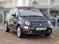 Preto Usado 2020 Fiat 500C Lounge Cabrios | € 12.990 (Preço justo)