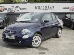 Azul Usado 2020 Fiat 500 | € 9.985 (Bom preço)