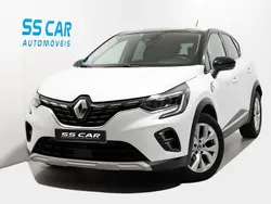 Branco Usado 2021 Renault Captur Intens SUV | € 14.750 (Bom preço)
