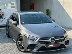 Cinza Usado 2019 Mercedes A180 AMG line | € 25.500 (Preço justo)