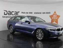 Azul Usado 2018 BMW 520 Sport Line Sedan | € 27.499 (Preço justo)