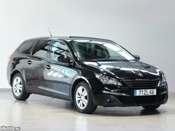 Preto Usado 2015 Peugeot 308 Style Carrinha | € 7.990 (Super Preço)