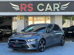Cinza Usado 2019 Mercedes A180 Progressive | € 24.250 (Preço justo)