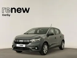 Cinzento Usado 2024 Dacia Sandero Expression Citadino | € 17.490 (Preço justo)