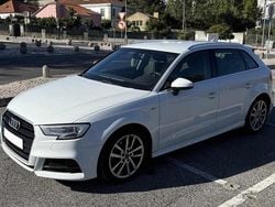 Branco Usado 2018 Audi A3 Citadino | € 19.500 (Preço justo)