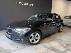Preto Usado 2014 BMW 116 Sport Line Citadino | € 13.990 (Preço justo)