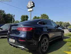 Azul Usado 2021 Mercedes GLC300e Coupé | € 52.500 (Preço justo)