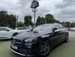 Azul Usado 2021 Mercedes E300 AMG line Sedan | € 39.750 (Bom preço)