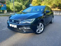 Preto Usado 2020 Seat Leon ST FR Carrinha | € 13.990 (Preço justo)