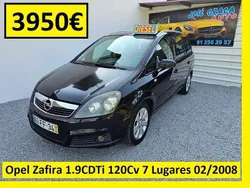Preto Usado 2008 Opel Zafira Monovolume | € 3.950
