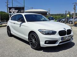 Branco Usado 2015 BMW 114 Sport Line Citadino | € 11.950