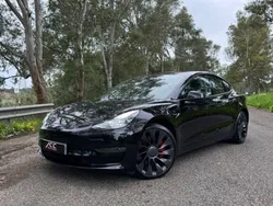 Preto Usado 2021 Tesla Model 3 Long Range Sedan | € 33.990 (Preço elevado)