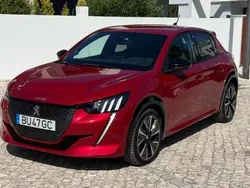 Vermelho Usado 2022 Peugeot 208 GT Citadino | € 19.990 (Preço justo)