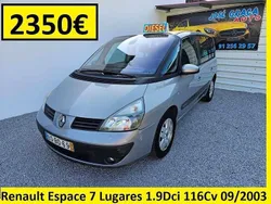 Cinzento Usado 2003 Renault Grand Espace Monovolume | € 2.350