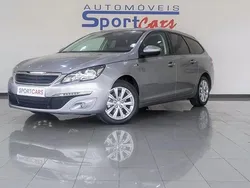 Cinza Usado 2016 Peugeot 308 Active Carrinha | € 13.450 (Preço elevado)