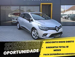 Cinza Usado 2017 Renault Clio GrandTour LIMITED Carrinha | € 11.500 (Caro)