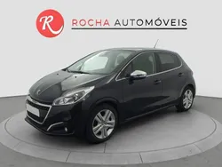 Preto Usado 2019 Peugeot 208 Allure Citadino | € 9.990 (Bom preço)